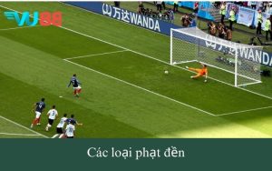 Các loại phạt đền