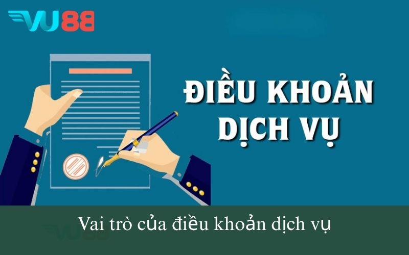 Vai trò của điều khoản dịch vụ