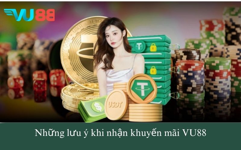 Những lưu ý khi nhận khuyến mãi VU88