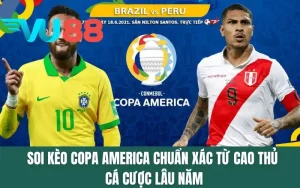 Soi Kèo Copa America Chuẩn Xác Từ Cao Thủ Cá Cược Lâu Năm